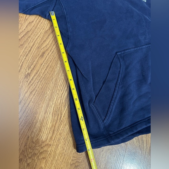 Reebok Onfield New England patriots equipment NFL Blue Sweatshirt - Picture 9 of 9